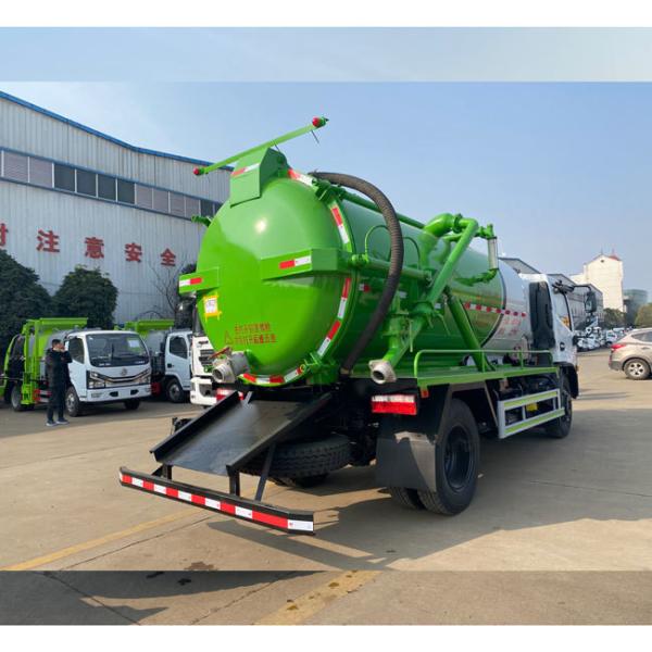 Customized  4*2 Cheapest Price Mini  5000 Liters 8000 Litets  Vacuum Truck Sewage Suction and Septic Tanker