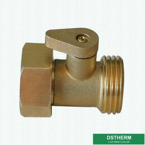 Customized Logo Garden Hose Pipe Fittings Brass Hose Connector With Shut Off