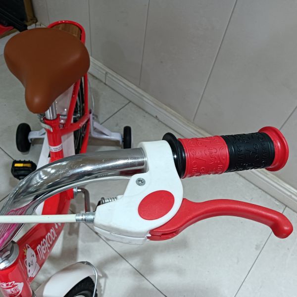 Высокоуглеродистая стальная рама 14 дюймовый детский велосипед с гладкими краями Синий цвет