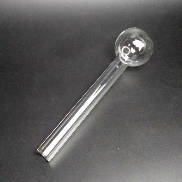 7 Inch Large Glass Smoking Pipe Thick Clear Daily Use Hand Blown Technology