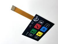 Design personnalisé LED / SMD clavier à membrane lumineuse avec LED pour les tableaux de bord automobiles