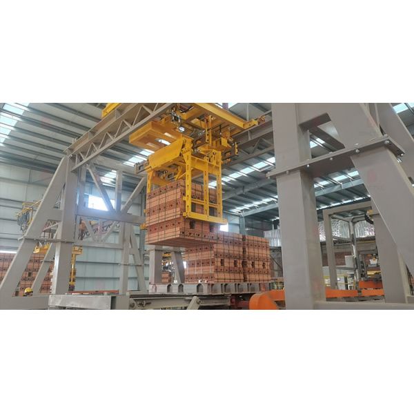 Fully Automatic Robot Loading Brick Packaging Machine with One-Touch Brick Type Switching for Efficient Brick Unloading System Fully Automatic Block Making Machine
