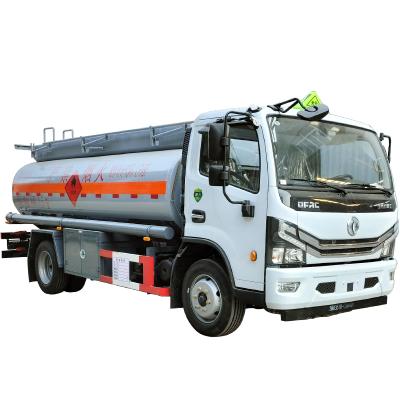 4X2 Drive Wheel Fuel Oil Tanker Truck For Nigeria Dongfeng Chassis 6000L Capacity