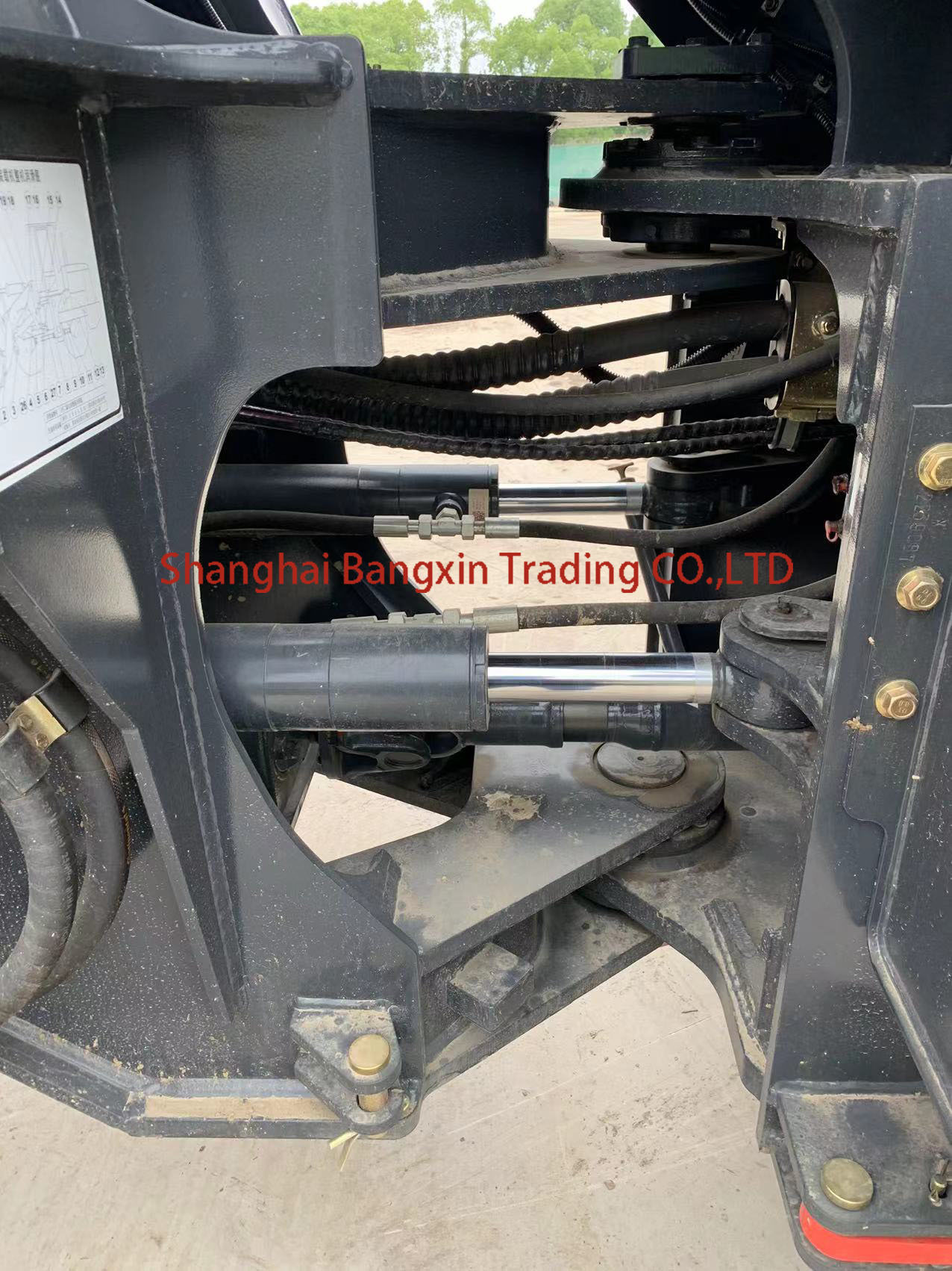 Liugong 99% Earthmoving machinery CLG856H 856H 5 ton Wheel loader for heavy duty work
