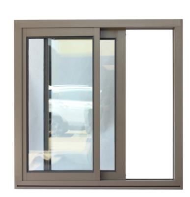 Horizontal Heavy Duty Aluminium Sliding Windows Laminated Glazed Waterproof