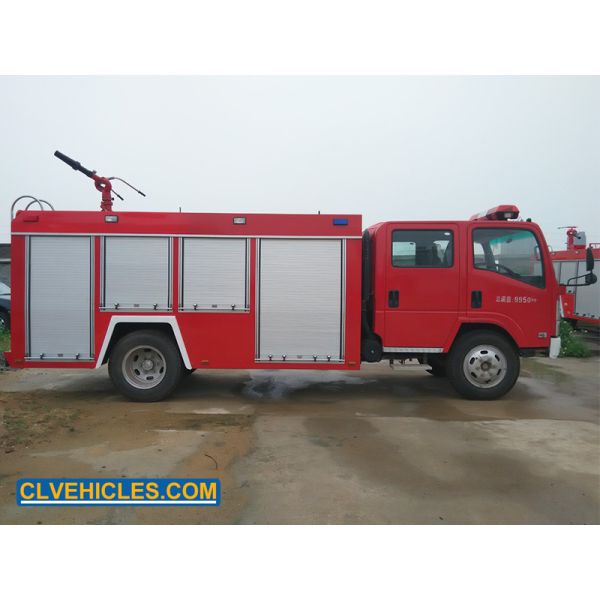 ISUZU 700P Fire Control Vehicle 6000L Water Tank 500L Foam Tank
