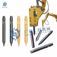MT120 MT150 MT170 MT210 MT250 MT255 MT275 MT360 MT500 MT700 Breaker Blunt Chisel Wedge Moil Type Excavator Breaker Chisel
