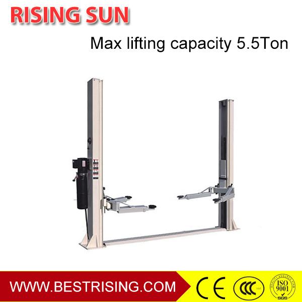 Auto repair center used manual release CE certification 2 post car lift