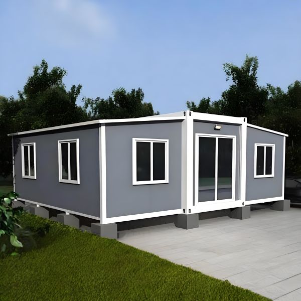 Modern Prefab Container Homes , Living Room Container House 3 Bedroom