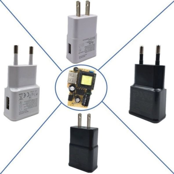 CE FCC ROHS Certified DC 5V 2A AU Wall Mount USB Fast Charger for iPhone 6 6s 7