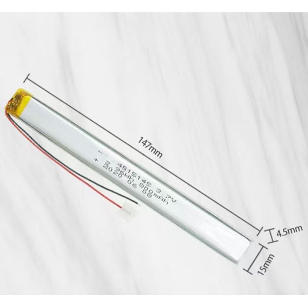 3.7V 800mAh 4515145 Li-Polymer Battery for Electronic Devices