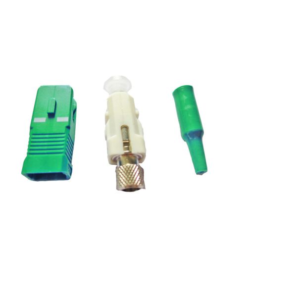 соединитель Sc Apc 0.9mm оптически мультимодный для введенных информачи сетей