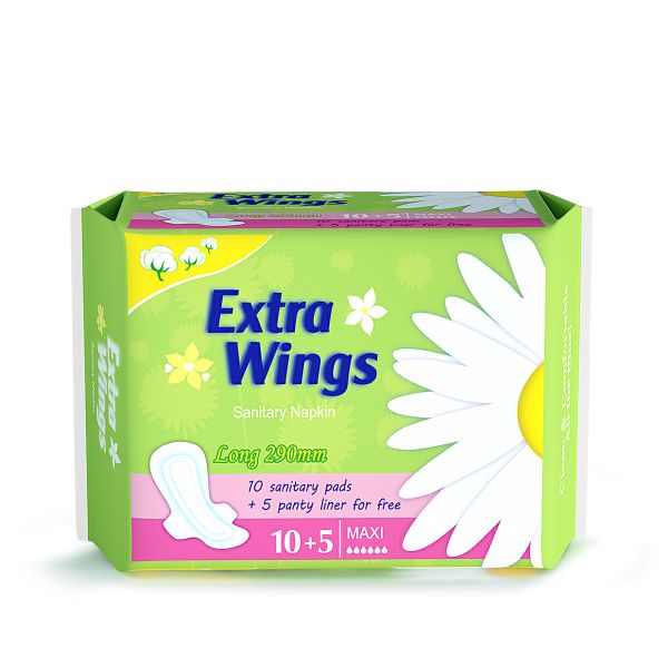 Natural Women Sanitary Napkin Customized Lady Soft Touch Sanitary Pads