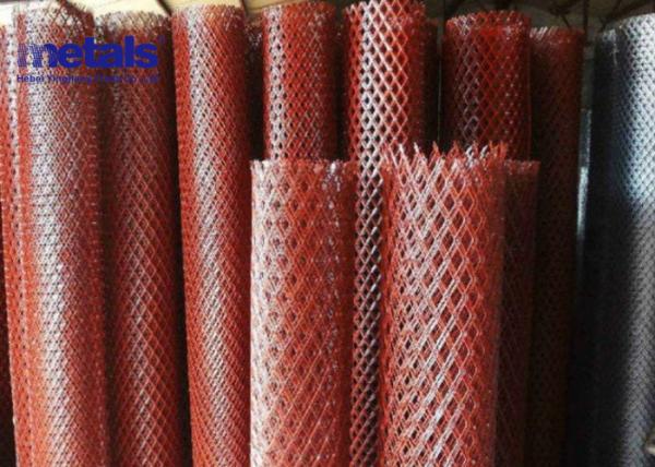 Galvanized Expanded Metal Mesh Sheet 4x8ft Diamond 25x35mm