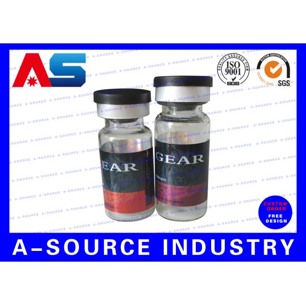 Customized Tube Peptide Vial Labels Vinyl Stickers Printing 10ml bottle labels
