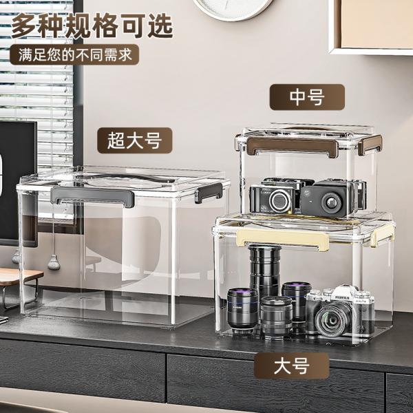 Household Multifunction Large Stackable Clothes Clear Transparent PP Container Box Plastic Storage Boxes Bins With Lid Wheels