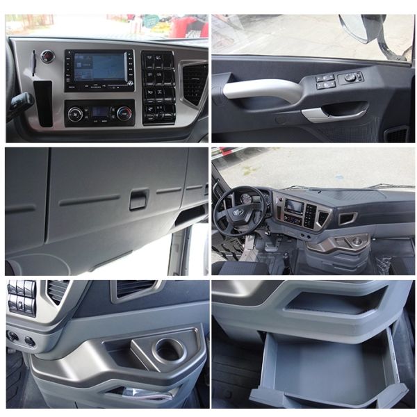 CA4180P66K2E 10 Wheels 6x4 Tractor Trailer Truck With 3600mm Wheel Base Euro Ⅲ