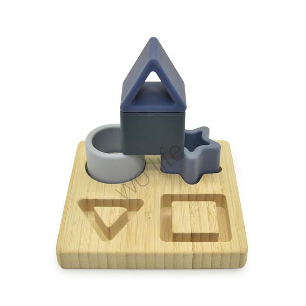 Wooden Puzzle Shape Sorter Educational Toddler Toy EN71