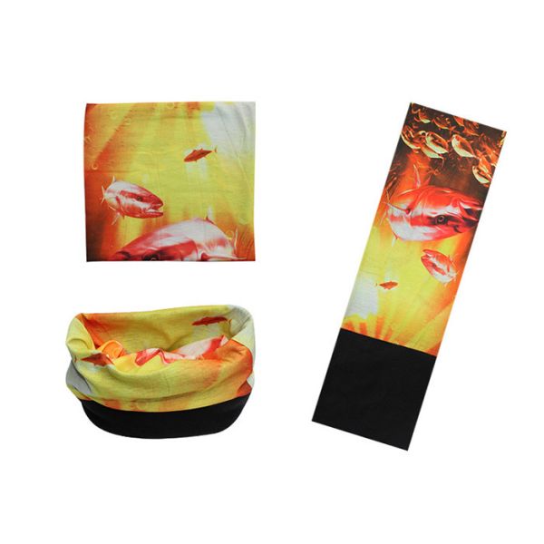 Customized Fishing Polar  Headwear Modern Style Good Hand Touch 24 * 75 CM