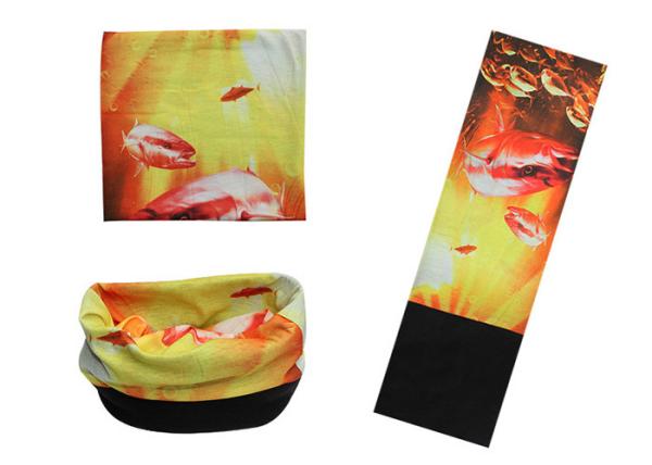 Customized Fishing Polar  Headwear Modern Style Good Hand Touch 24 * 75 CM