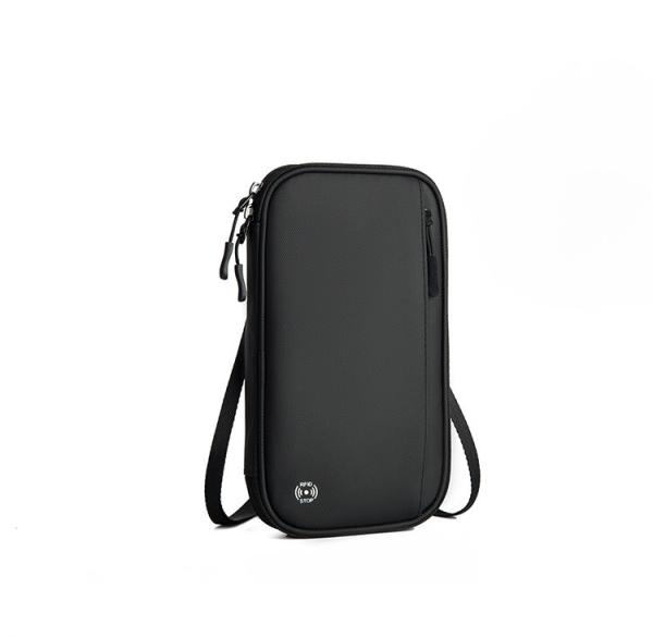 NEW MULTI-FUNCTIONAL CARD BAG FOR OVERSEAS TRAVEL PORTABLE DOCUMENT BAG RFID WATERPROOF MULTI-CARD NECK