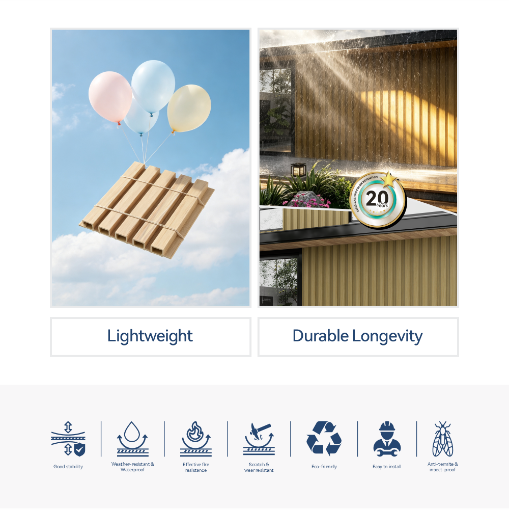 ASA Co-extruded Wall Panel Wholesale Supplier for Exterior Cladding and Building Projects