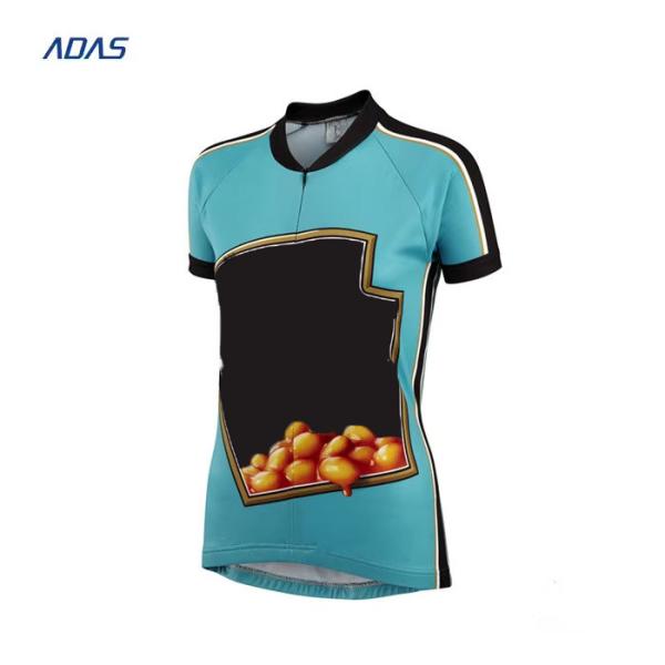 Sweat Wicking Spandex Cycling Attire Men Road Bike Shirts Short Sleeve For Men