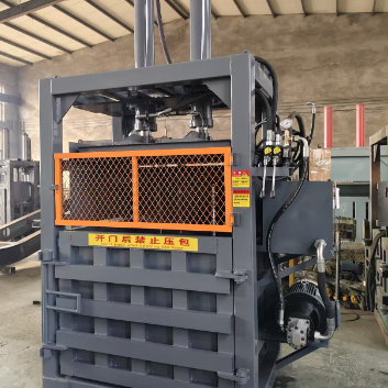 Horizontal Hydraulic Baler with 60-120 Tons Compression Force and 3-8 Tons/Hour