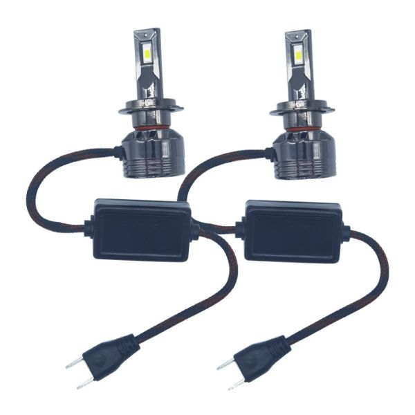 Metal Housing High Power LED Headlight Dual Beam 4500LM High Output For Vehicles