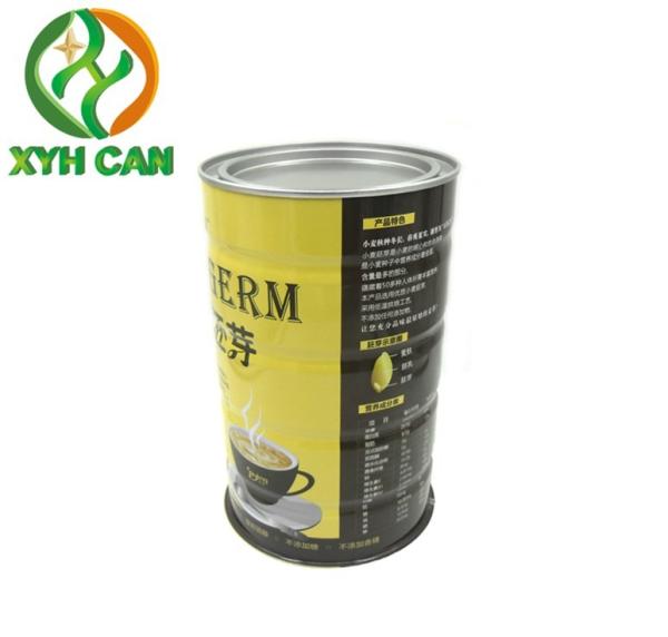 o folha de Flandres vazio das latas do alimento do metal 500g pode empacotando para a laminação lustrosa dos pós