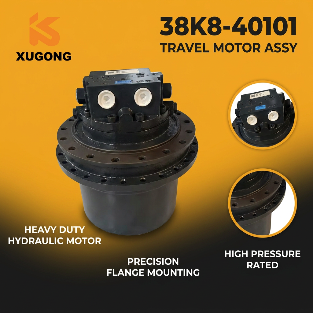 Excavator Parts Final Drive Travel Motor 38K8-40101 for HYUNDAI