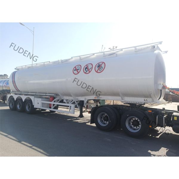 50000 Liters 5 Compartments Aluminum Fuel Tanker Trailer