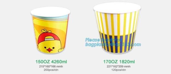 Biodegradable coffee paper cup with lid custom printed paper cup,3oz 5oz 6oz 8oz ice cream paper cup and paper lid pack