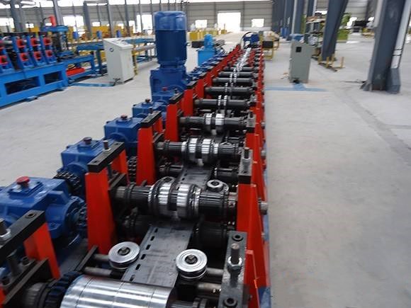 Green Steel Frame Roll Forming Machine 1.5mm - 2.5mm For Solar Panel Frame