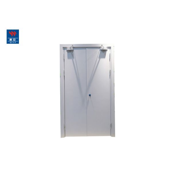 30min Swing Double Front Steel Hospital Fire Doors
