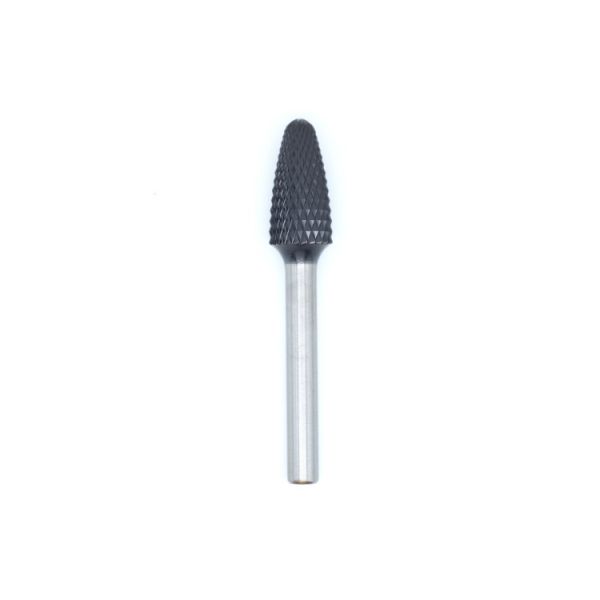 SF-3M AlTiN Coated Diamond Cut Carbide Burr for Stainless Steel and Superalloys