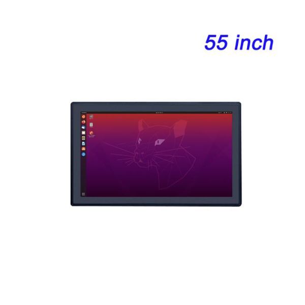 55 Inch Widescreen Monitor Lcd Industrial Screens for Industrial Application Panel Mounting with Vesa