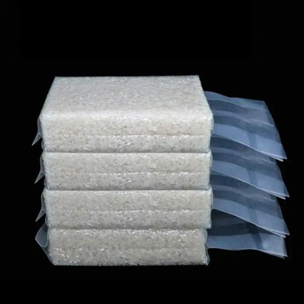 Embalagem de plástico de nylon de vácuo de tijolo de arroz