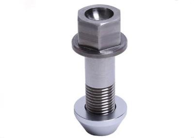 High Strength Titanium Wheel Bolts 6AL4V Titanium Lug Nuts Polished Surface
