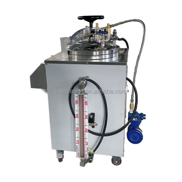 Vertical Small Sterilizer Retort for Canned Food Electrical Heating and Direct Steam