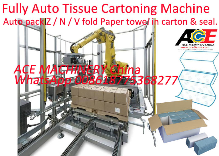 Paperboard Thickness 300–400g/m2 Tissue Paper Cartoning Packing Machine Featuring Custom Packing Format and 415V 50Hz Power Supply