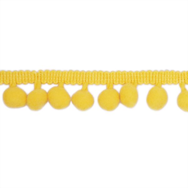 Pink 2cm 100% Polyester Pom Pom Trim Ball Fringe