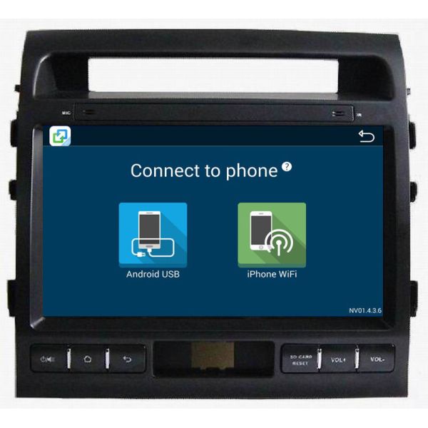 Ouchuangbo car navigation android 8.1 for Toyota Highlander 2015 with steering wheel control GPS navigation system