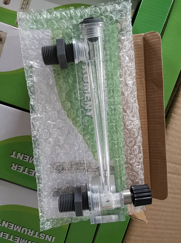 Water and Air Flowmeter 1/4 inch to 1 inch LZM Series Acrylic Panel with ± 4% Accuracy