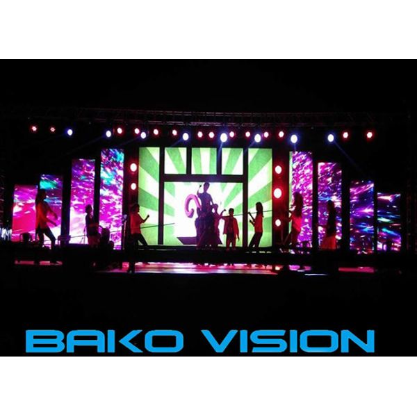 HD Rgb Digital Electronic Rental Led Display, Aluminium Panel Stage 500*500mm