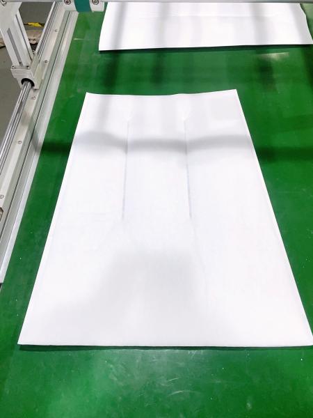 5-7M/Min Ultrasonic Flat Trapezoidal Non Woven Bag Manufacturing Machine With 1-12 Weld Positions In The Center