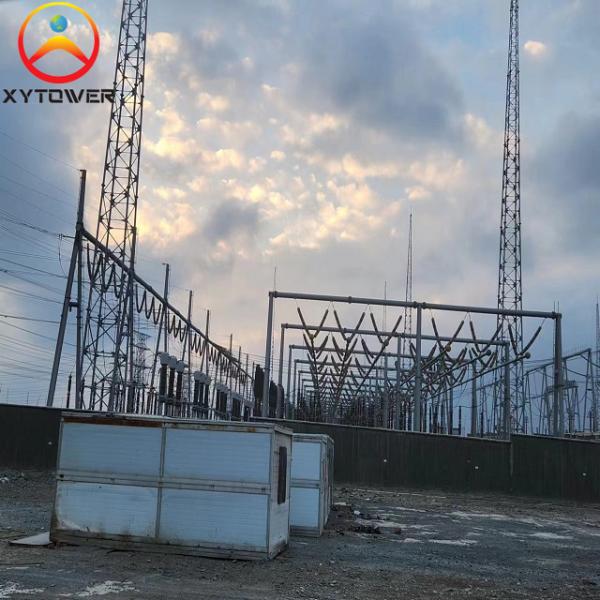 Galvanized Substation Steel Structure Power Transformer Substation Structures