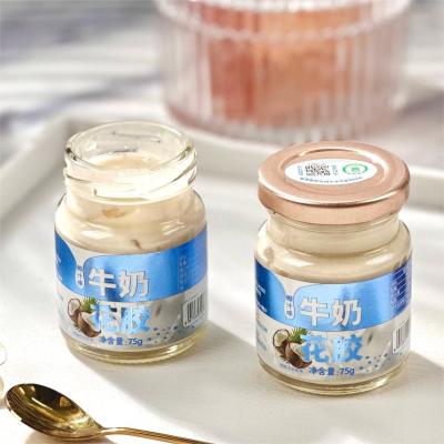 Água de coco saborado Leite Peixe Mau Rico Aromas de coco Doce E Suave Comer Colágeno
