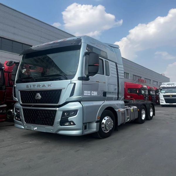 430hp Used Tractor Trailer Sinotruk Howo C9 10 wheels