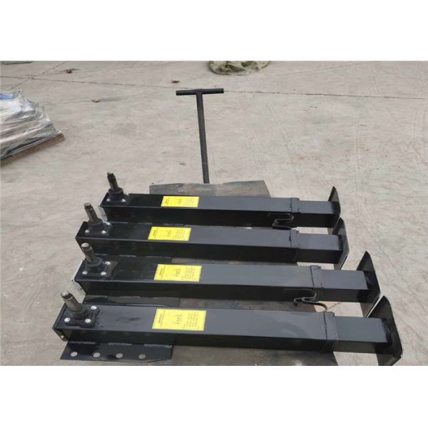 Powder Coating bending Trailer Chassis Parts trailer support leg